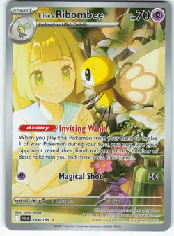 Lillie's Ribombee 164/159 Sv09: Journey Together Holo - NM - Image 1