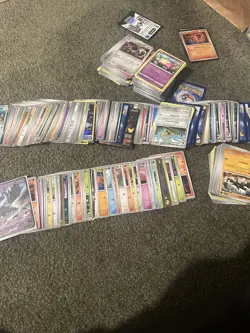 🔥 Pokemon TCG Bulk Lot – 600 Common/uncommon /rare Cards +Vs - Image 1