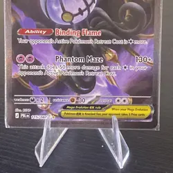 Pokemon TCG Mega Chandelure ex 115/084 SIR Special Illustration Rare Pitch Black - Image 3