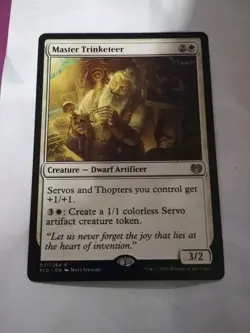 1 X MTG Magic the Gathering Kaladesh Master Trinketeer rare excellent condition - Image 1