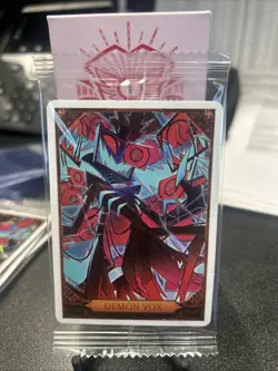 Hazbin Hotel Promo PR-25 Demon Vox Non Cracked Ice Sealed white boarder - Image 1