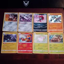 Pokemon TCG - Ultra Prism - Holo Rare Bundle - 8x cards - Image 1