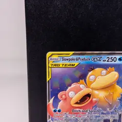 Pokemon TCG Cards Slowpoke & Psyduck GX 35/236 Unified Minds Ultra Rare Holo NM - Image 2