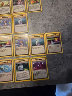 vintage Pokemon Trainer cards, base, team rocket, fossil, neo and more bundle - Image 5