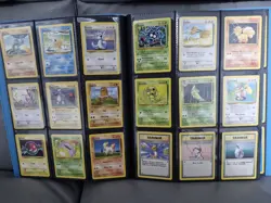 Pokemon Tcg Vintage Binder Base, Rocket, Fossil & Jungle X243 Cards In Binder - Image 5
