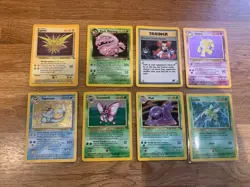 Pokemon Cards Wotc Holo Bundle X 8 Old Vintage Joblot - Image 1