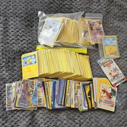Joblot Of Pokemon Cards and Folders, over 1100 cards. UNSORTED. - Image 2