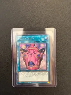Yu-Gi-Oh TCG Pot Of Sloth Secret Rare 1st Edition Mint Pack Fresh CORI-EN061 - Image 3