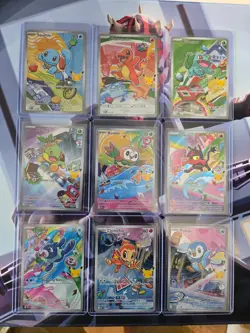 Pokemon First Partner Illustration Collection Series 1 - Full Set - Image 1