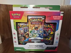 Pokemon TCG First Partner Illustration Collection Series 1 Box EN - Image 1