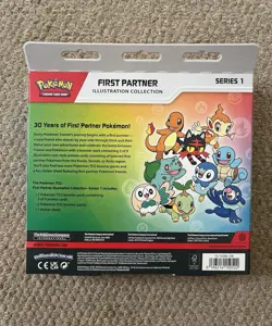 Pokemon TCG First Partner Illustration Collection Series 1 - NEW AND SEALED - Image 2