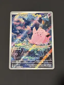 Clefairy 094/088 Pokemon Perfect Order Full Art Illustration Rare Pokemon NM - Image 2