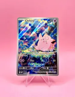 Clefairy 094/088 Perfect Order Illustration Rare Pokemon Card NM - Image 1