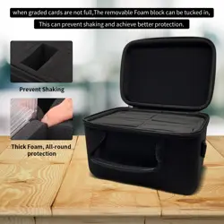 Graded Card Case Storage Box Fits for 28 Graded Sports Trading Cards, Slab Ca... - Image 5