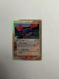 Salamence 14/113 EX Delta Species Reverse Holo Stamped Pokemon TCG 2005 MP - Image 3