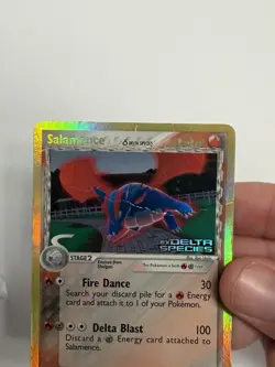 Salamence 14/113 EX Delta Species Reverse Holo Stamped Pokemon TCG 2005 MP - Image 4