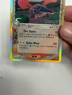 Salamence 14/113 EX Delta Species Reverse Holo Stamped Pokemon TCG 2005 MP - Image 5