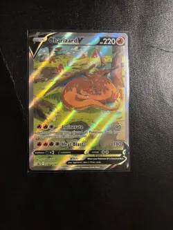 The Pokemon Company Charizard V SWSH260 SWSH Promo Full Art Holo 220 HP EN - Image 1
