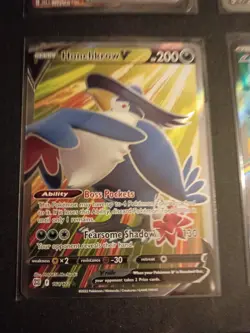 Pokemon TCG English Full Art/Holo 4 Card Lot Roaring Moon ex Honchkrow V - Image 4
