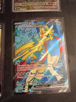 Pokemon TCG English Full Art/Holo 4 Card Lot Roaring Moon ex Honchkrow V - Image 5