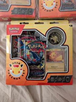 Pokemon TCG Pokemon Day 2026 Collection Box Factory Sealed New In Hand X3 - Image 2