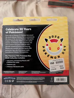 Pokemon TCG Pokemon Day 2026 Collection Box Factory Sealed New In Hand X3 - Image 4