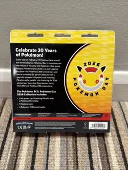 Pokemon TCG Pokemon Day 2026 Collection Box Brand New & Factory Sealed - Image 2