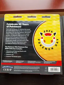 Pokemon Day 2026 Collection Box, 30th Anniversary - Brand New Sealed - Image 2