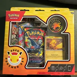 SEALED Pokemon Day Promo 2026 TCG 1 Box 3 Packs + Pickachu Promo - Image 1