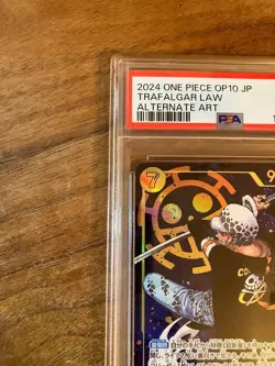 One Piece Card PSA10 Trafalgar Law OP10-119 Parallel SEC Royal Bloodline - Image 2