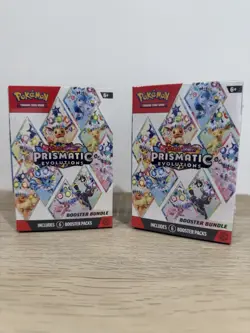 Pokemon TCG Prismatic Evolutions Booster Bundle x 2 Brand New Factory Sealed - Image 1