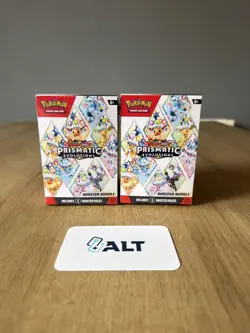 Pokemon TCG Prismatic Evolutions Booster Bundle Factory Sealed x 1 - Image 1