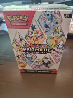 Pokemon Prismatic Evolutions Booster Bundle Factory Sealed - Image 2