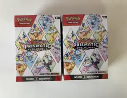 Pokemon TCG Prismatic Evolutions Booster Bundle Factory Sealed, X2 - Image 1
