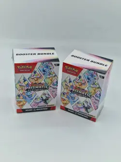 Pokemon TCG Prismatic Evolutions Booster Bundle Factory Sealed, X2 - Image 1