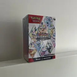 Pokemon TCG: S&V Prismatic Evolutions Booster Bundle (6pks) Factory Sealed - Image 1