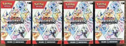 Pokemon TCG Prismatic Evolutions Booster Bundle - Lot of 4 Factory Sealed! - Image 1