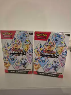 Pokemon TCG Prismatic Evolutions Booster Bundle Factory Sealed X 2 - Image 1