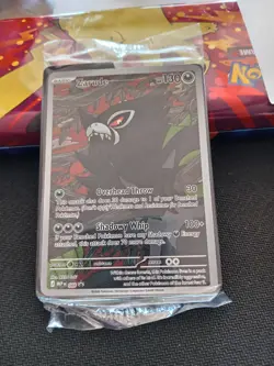 Pokemon TCG Zarude MEP 088 Pitch Black ETB Black Star Promo Pokemon Card SEALED - Image 2