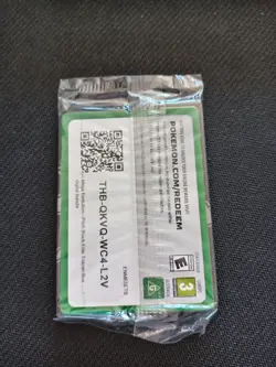 Pokemon TCG Zarude MEP 088 Pitch Black ETB Black Star Promo Pokemon Card SEALED - Image 5