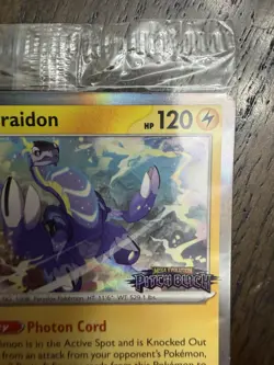 Sealed STAFF Mega Evolution Pitch Black Promo Prerelease Pack 4 Pokemon TCG - Image 3