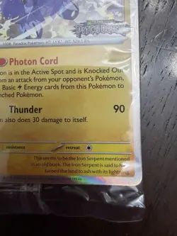 Sealed STAFF Mega Evolution Pitch Black Promo Prerelease Pack 4 Pokemon TCG - Image 5