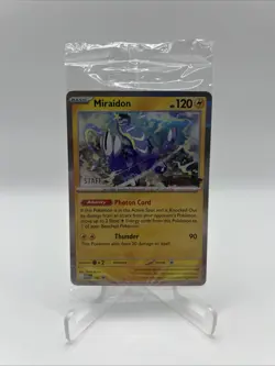 Sealed STAFF Mega Evolution Pitch Black Promo Prerelease Pack 4 Pokemon TCG - Image 1