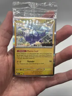 Sealed STAFF Mega Evolution Pitch Black Promo Prerelease Pack 4 Pokemon TCG - Image 3