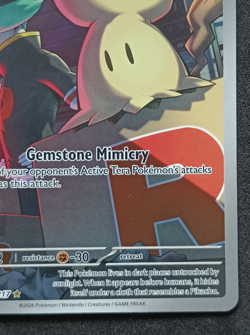Pokemon TCG Team Rocket's Mimikyu 238/217 Ascended Heroes IR Card NM - Image 4
