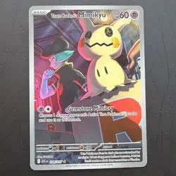 Pokemon TCG Team Rocket's Mimikyu Illustration Rare 238/217 Ascended Heroes NM - Image 2