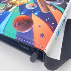 Football Trading card binder 9 pocket top loader Large Capacity Sports Card B... - Image 3