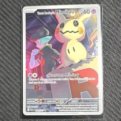 Pokemon TCG Team Rocket's Mimikyu 238/217 ASC Ultra Rare Full Art Holo EN 2026 - Image 1