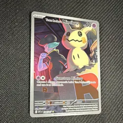 Pokemon TCG Team Rocket's Mimikyu 238/217 Ascended Heroes Secret Rare FA Holo EN - Image 3