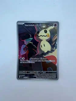 Team Rocket's Mimikyu (IR) 238/217 Me: Ascended Heroes Holo Pokemon TCG NM - Image 1